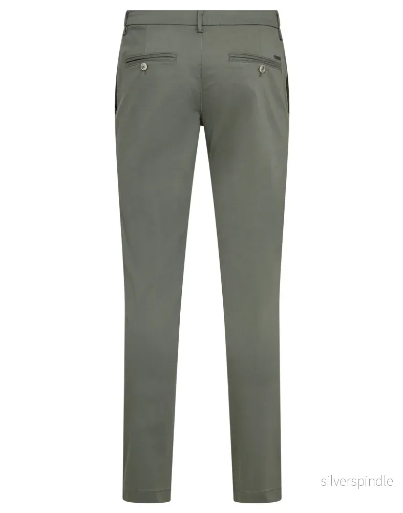 BS Olav Regular Fit Chinos - Green - Bild 2