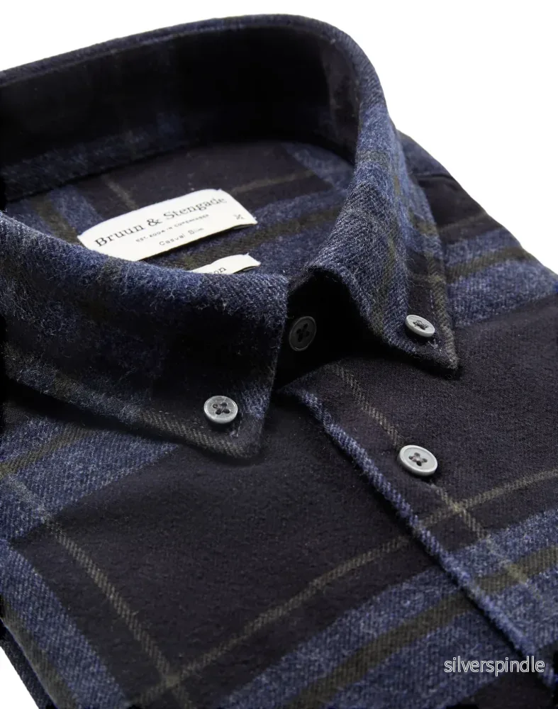 BS Faldo Casual Slim Fit Skjorta - Blue - Bild 2