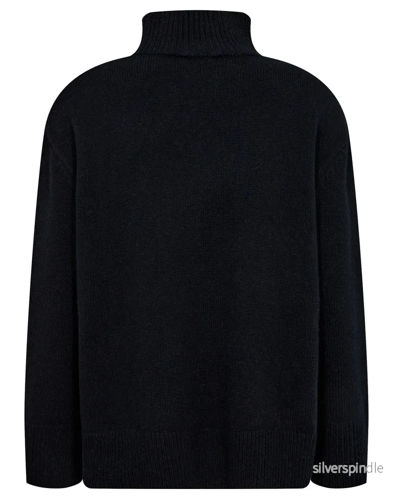 BS Mali Regular Fit Stickat - Navy - Bild 2