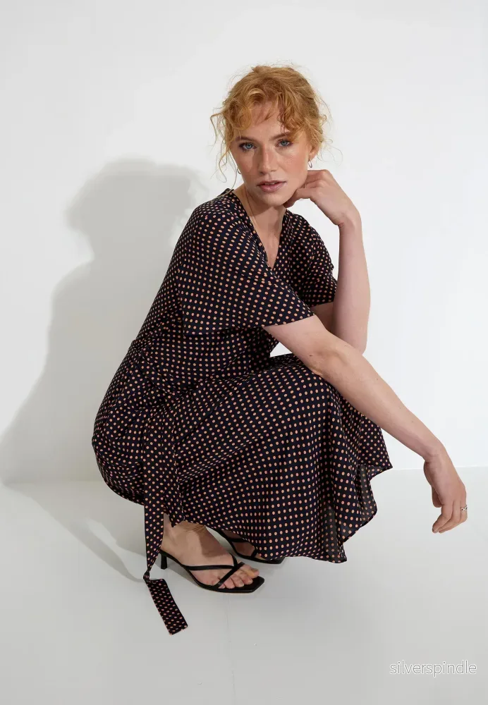 PRICKIG CLASSIC DRESS - Blå - Bild 2
