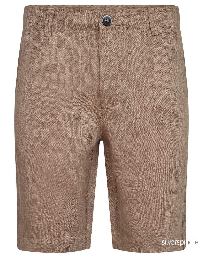BS Paolos Regular Fit Shorts – Brun
