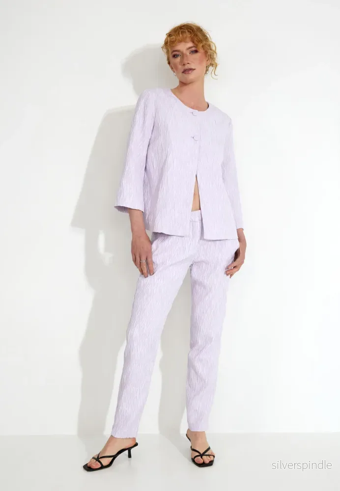 KORT BLAZER - Lila - Bild 2