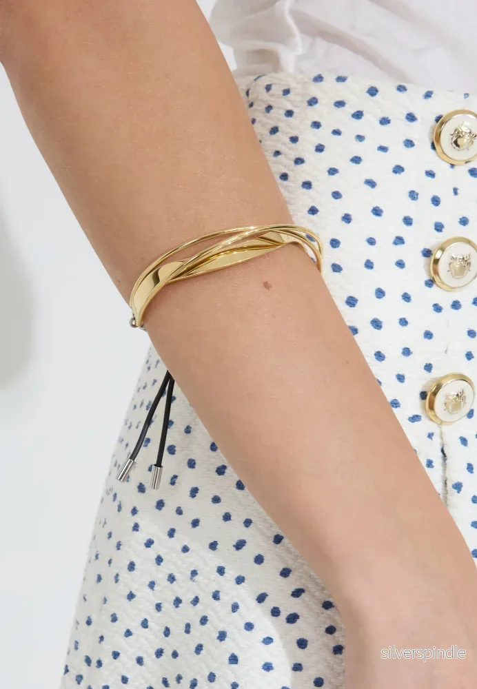 ARMBAND GREENLADIES.SE - Mässingguld / Svart - Bild 3