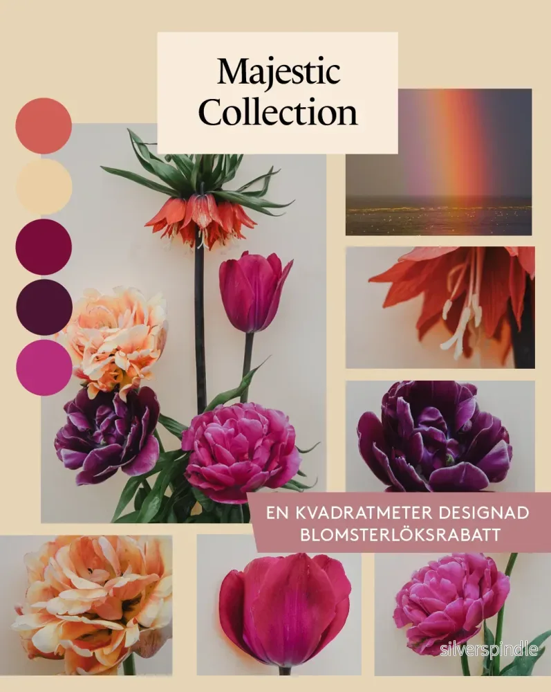 Majestic Collection – designad blomsterlöksrabatt