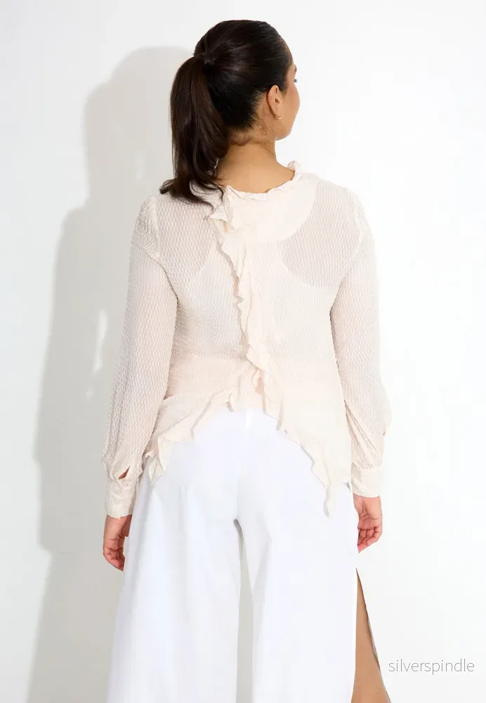 MEDUSA BLOUSE BUP - Ljusrosa - Bild 3