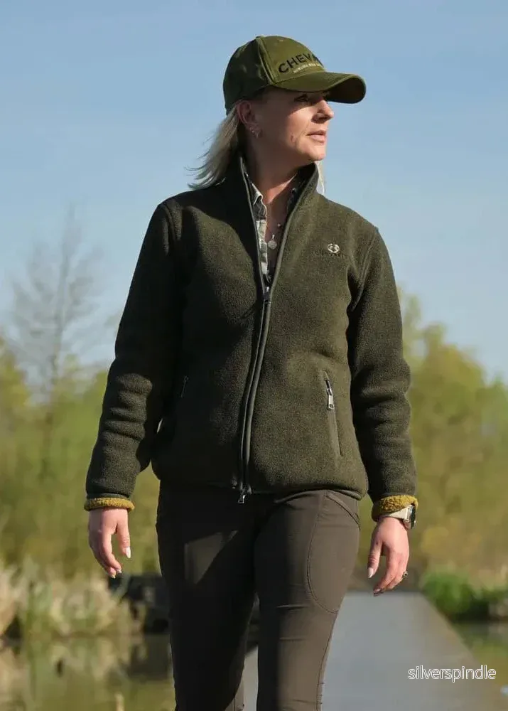Mainstone Fleece Jacket Women Autumn Green - Bild 3