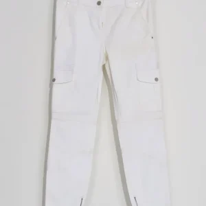 GABARDINE TROUSERS – Vit GABARDINE TROUSERS – Vit