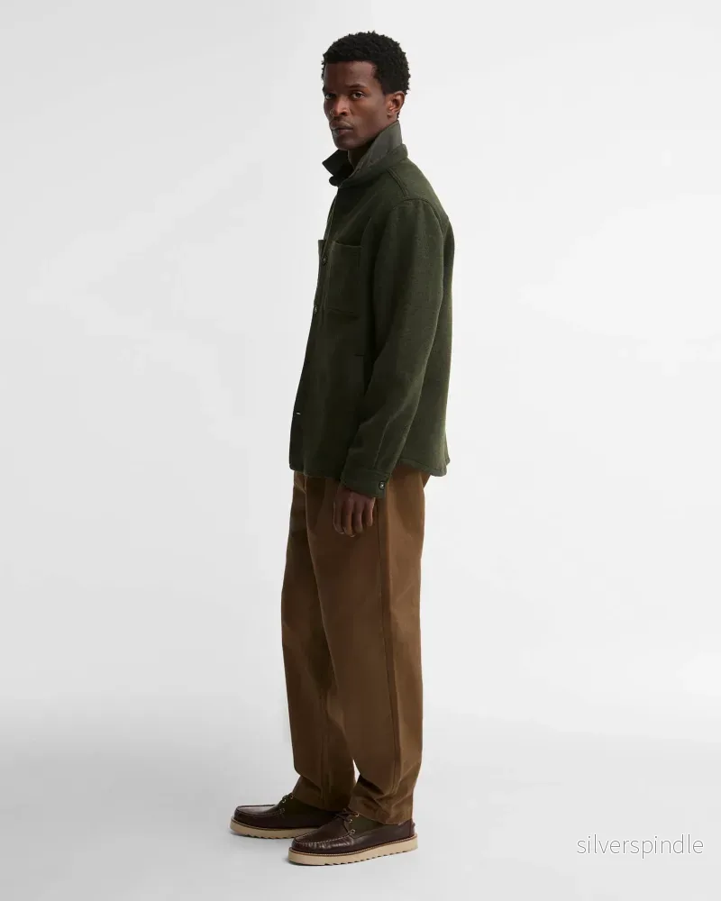 Barbour Marlow TS Wool Blend Overshirt Sage - Bild 3