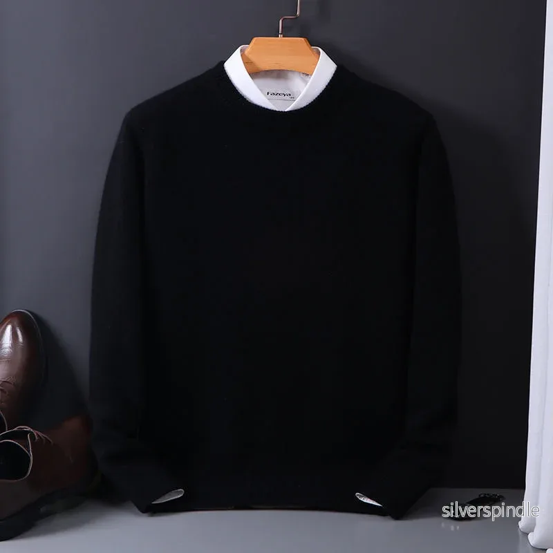 Ethan | Loose Cozy Hösttröja med Rund Hals Ethan | Loose Cozy Hösttröja med Rund Hals
