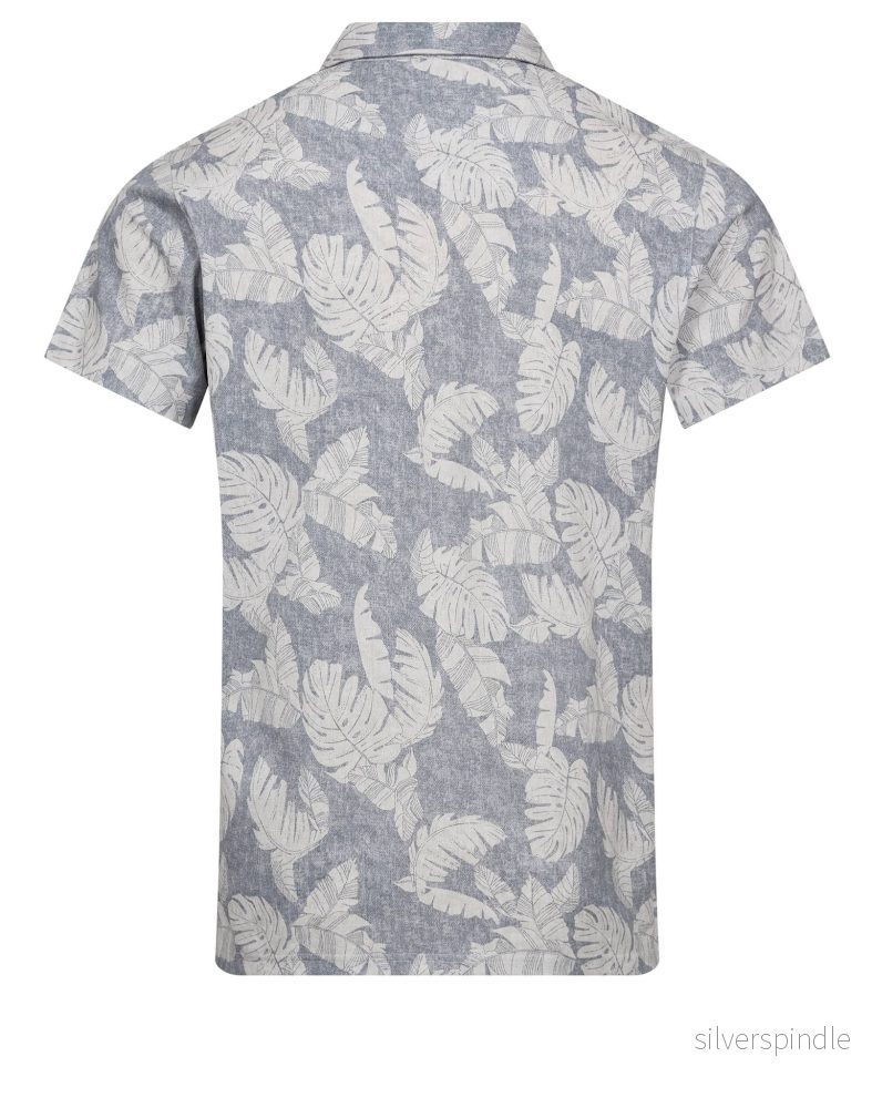BS Hydra Regular Fit Pikétröja - Dusty Blue - Bild 2