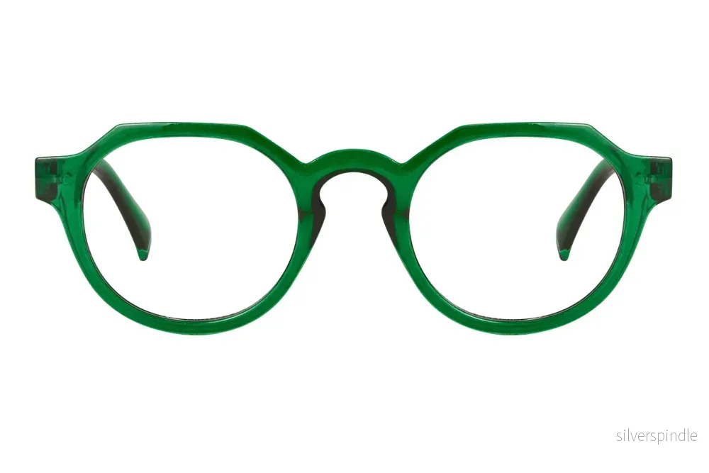 AGATON transp dark green Reading Glasses FAVORITE AGATON transp dark green Reading Glasses FAVORITE