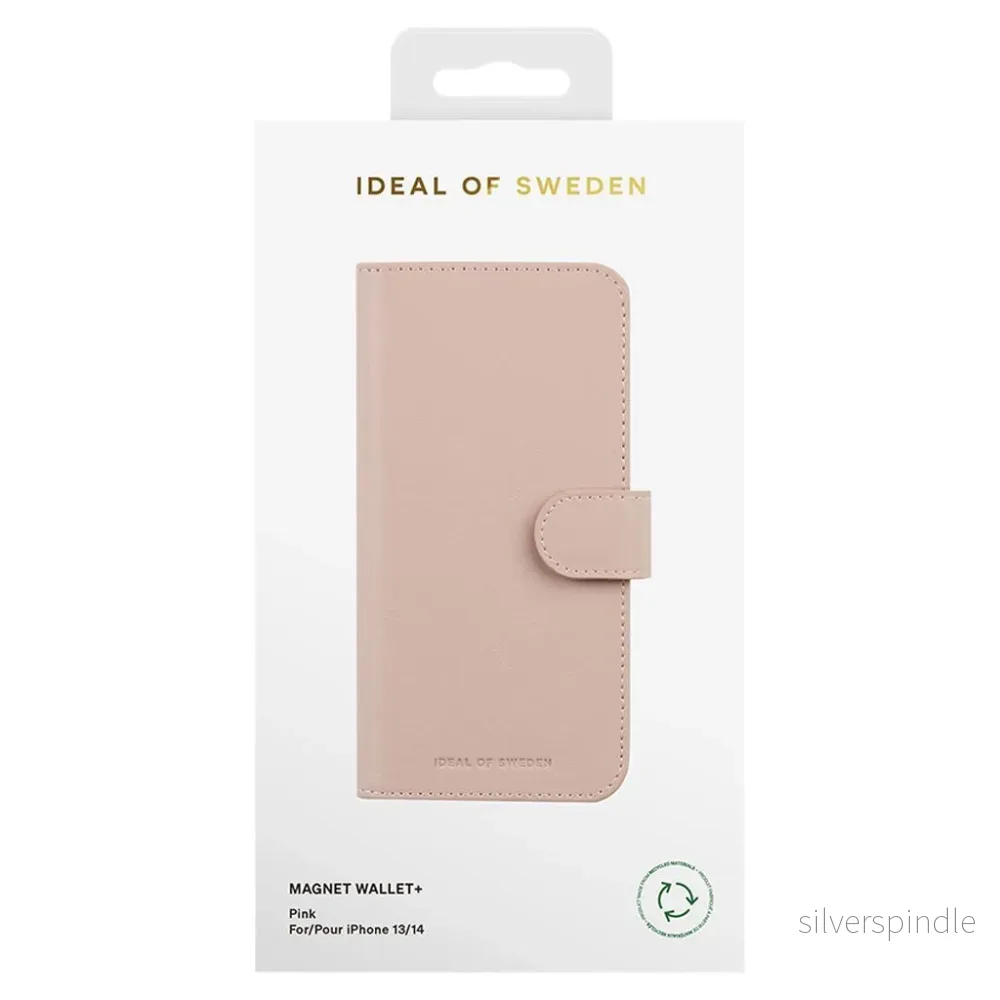 iDeal Magnet Plånboksfodral iPhone 16e/14/13 - Rosa - Bild 2