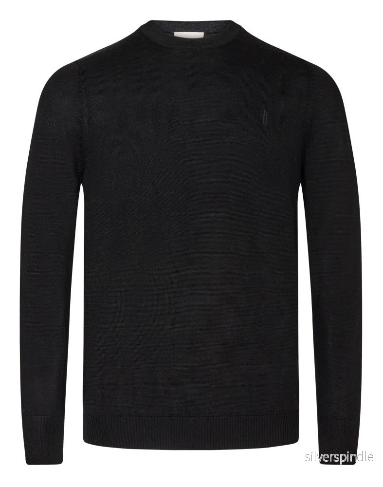 BS Jupiter Regular Fit Stickat – Black BS Jupiter Regular Fit Stickat – Black