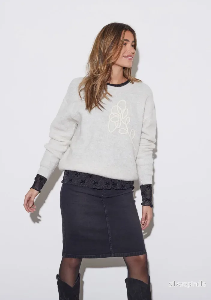 Kamo Knit Pullover – Broken White Kamo Knit Pullover – Broken White