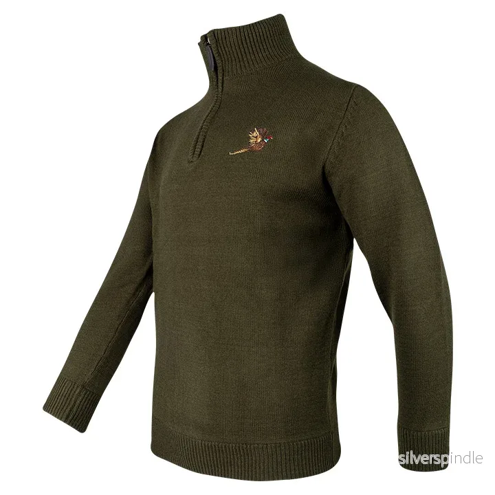 Jack Pyke - Zipneck tröja med fasanmotiv - Bild 3