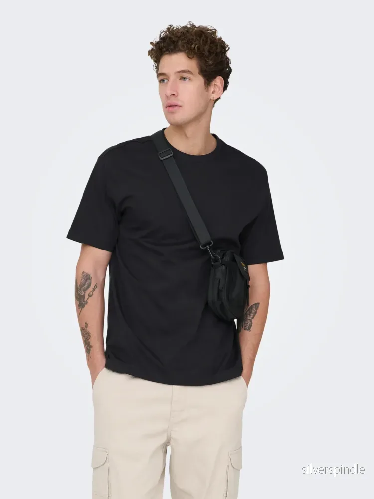 FRED RLX TEE - BLACK - Bild 3