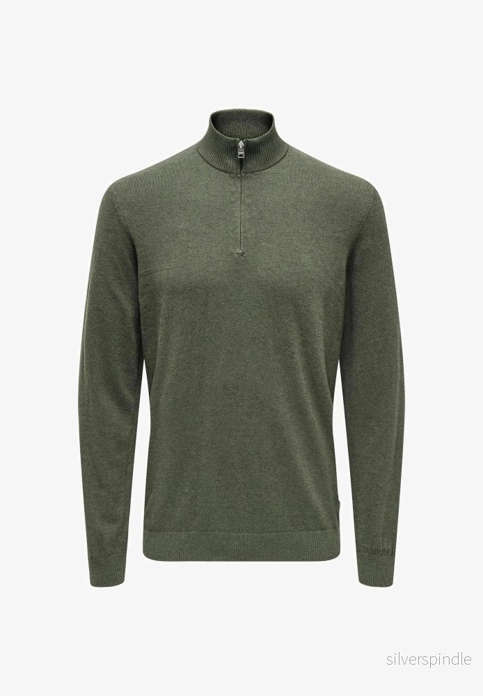 PHIL STRUC HALF ZIP CASTOR GRAY - Bild 2