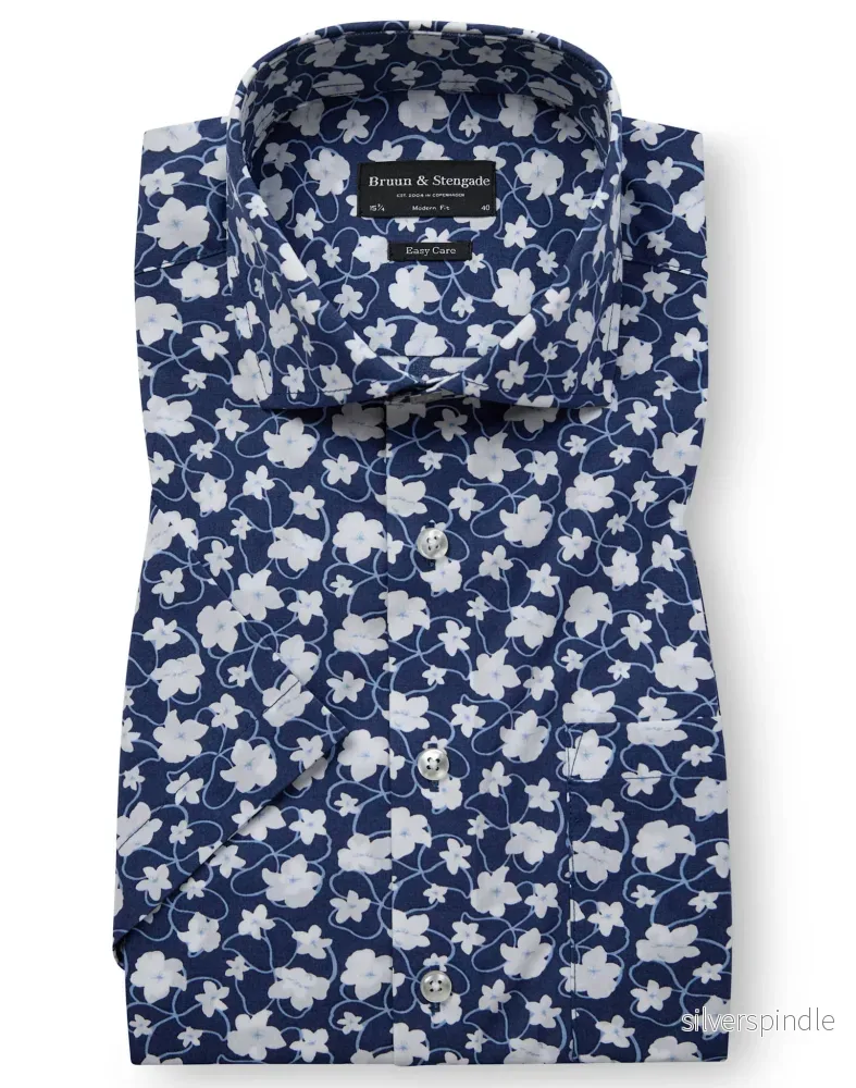 BS Arpad Modern Fit Skjorta – Dark Blue BS Arpad Modern Fit Skjorta – Dark Blue