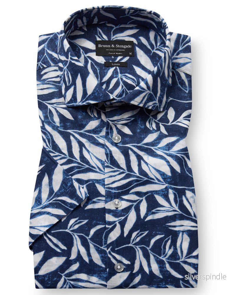 BS Cordeel Casual Modern Fit Skjorta - Navy