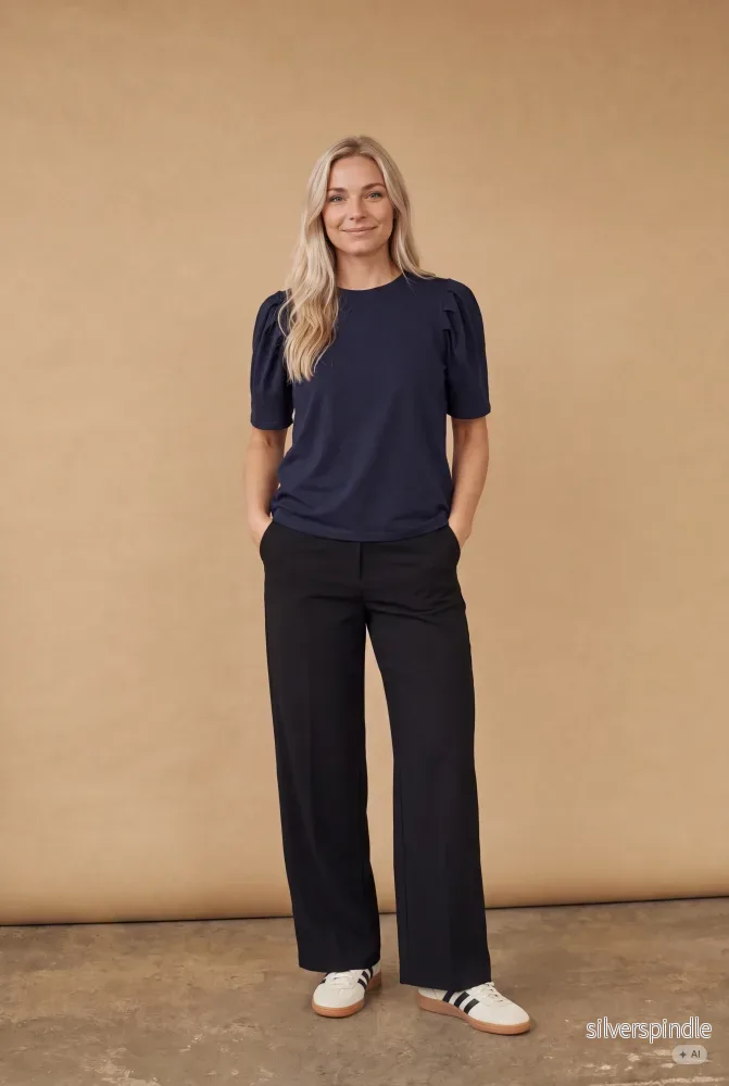 Tinni s/s T-Shirt - Navy - Bild 2