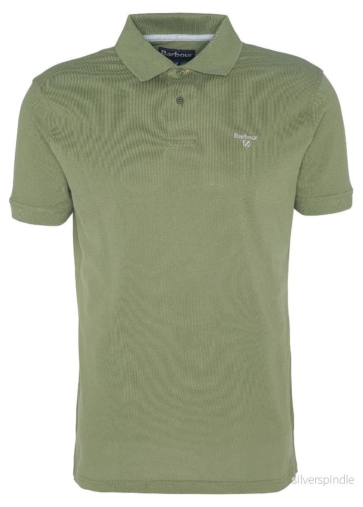 Barbour LW Sports Polo Olive - Bild 2