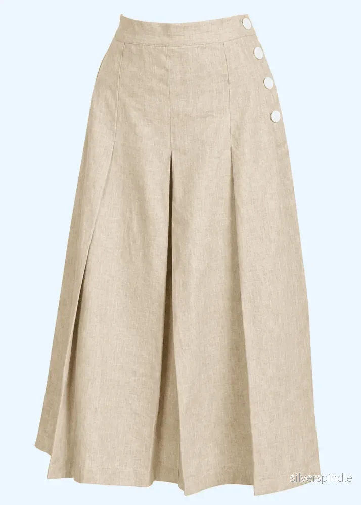 1930-tals Culottes - sand