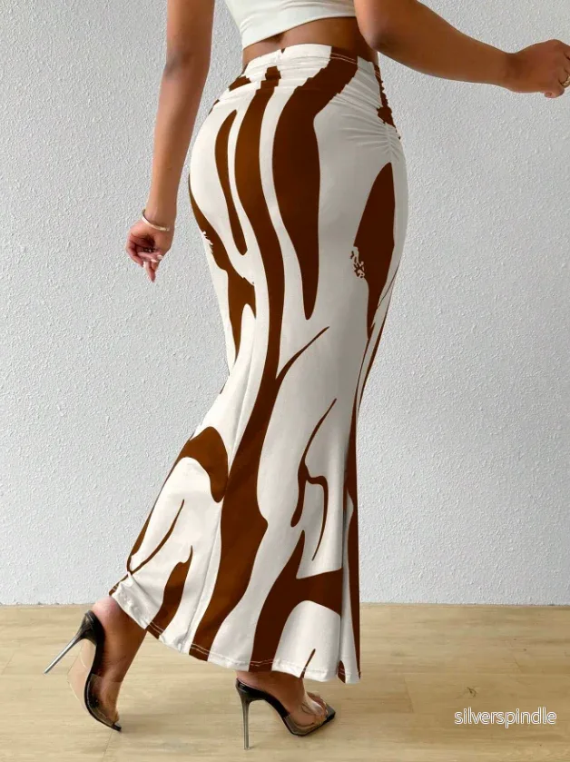 Sophie | Elegant Plisserad Svart Kjol Dam - Bild 2