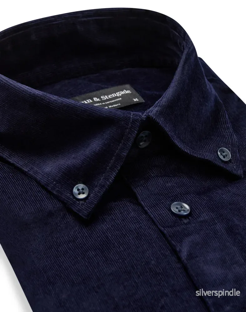 BS Osei Casual Modern Fit Skjorta - Navy - Bild 2