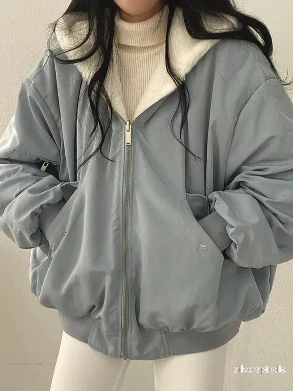 Vändbar Vinterjacka Dam | Oversize Design med Hög Isolering | Chic och Mångsidig för Kalla Dagar Vändbar Vinterjacka Dam | Oversize Design med Hög Isolering | Chic och Mångsidig för Kalla Dagar
