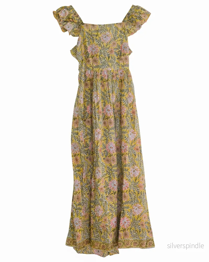 Dress Jacqueline Gul - Bild 2