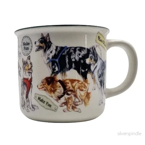 Mugg med hundmotiv - Australian Shepherd - Bild 2