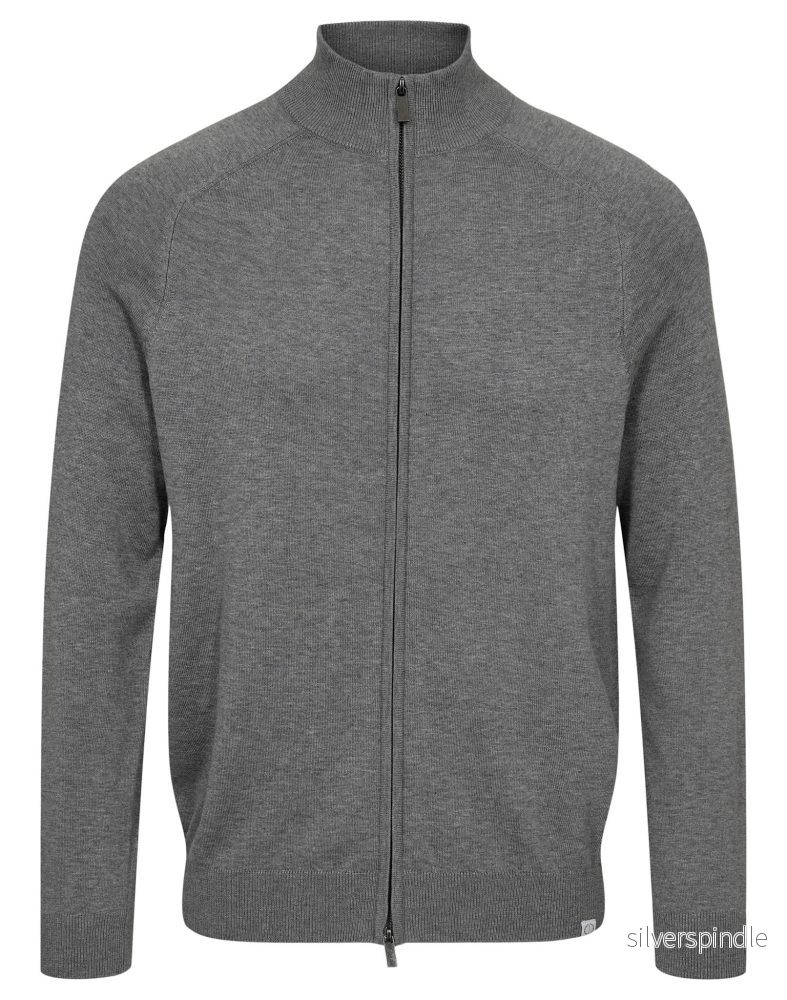 BS Stamatis Regular Fit Stickat - Light Grey