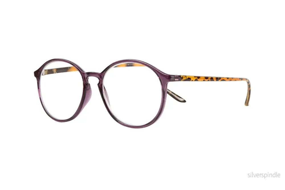 TED transp. purple brown Reading Glasses SALE - Bild 2