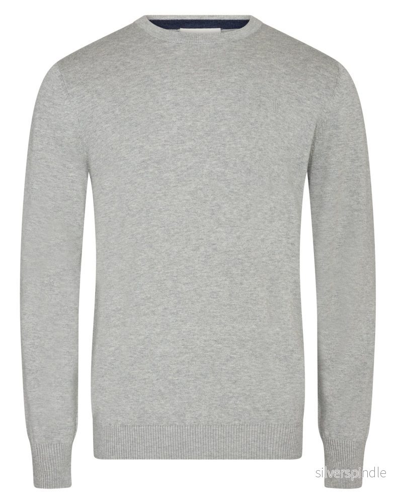 BS Jupiter Regular Fit Stickat – Light Grey BS Jupiter Regular Fit Stickat – Light Grey
