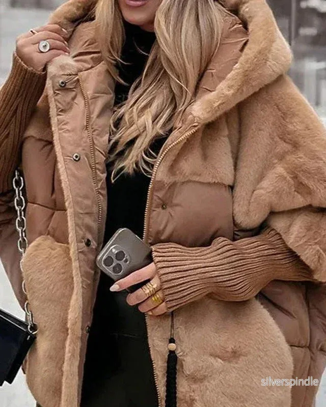 Sophie | Isolerad Lång Vinterjacka Dam Med Huva - Bild 2