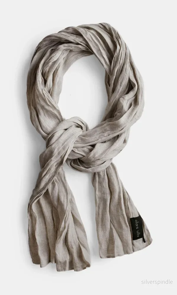 Linnescarf, rektangulär Linnescarf, rektangulär