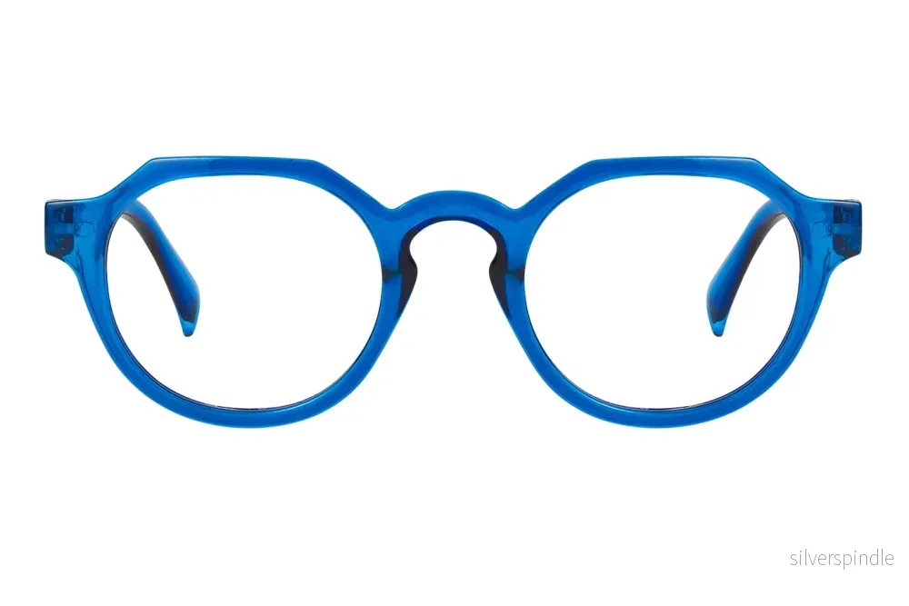 RICH transp blue Reading Glasses NEW RICH transp blue Reading Glasses NEW