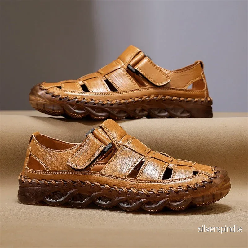 Ethan | Ventilerande Sommarsandaler för Herr
