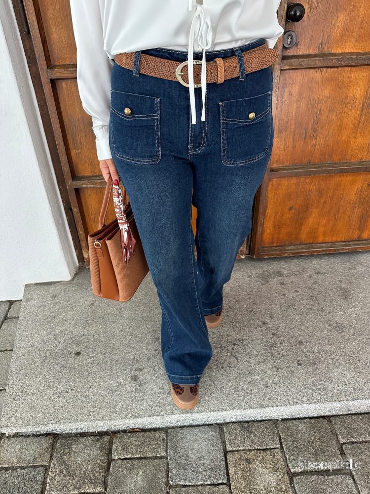 Emma | Elegant Hög Midja Vida Ben Jeans Emma | Elegant Hög Midja Vida Ben Jeans