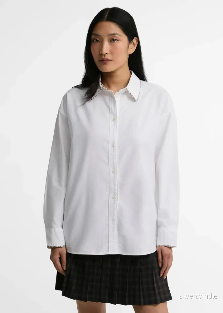 Barbour Alverstone Shirt White Barbour Alverstone Shirt White