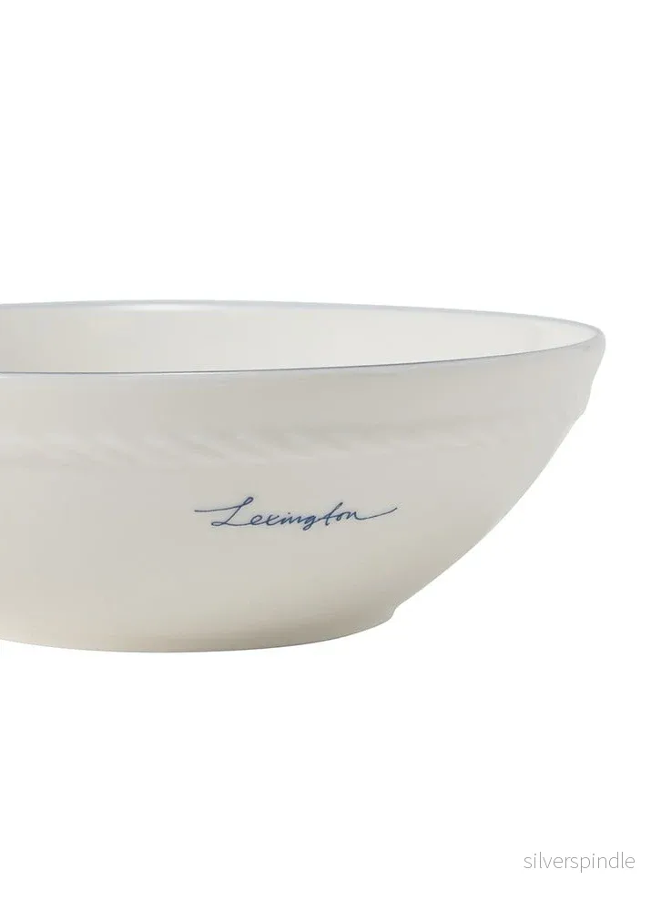 Lexington Porcelain Small Bowl Gift 4/set WH/Navy - Bild 3
