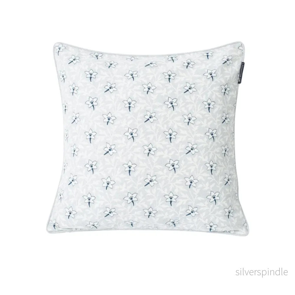 Lexington Printed Flower Cotton Canvas Kuddfodral - Outlet