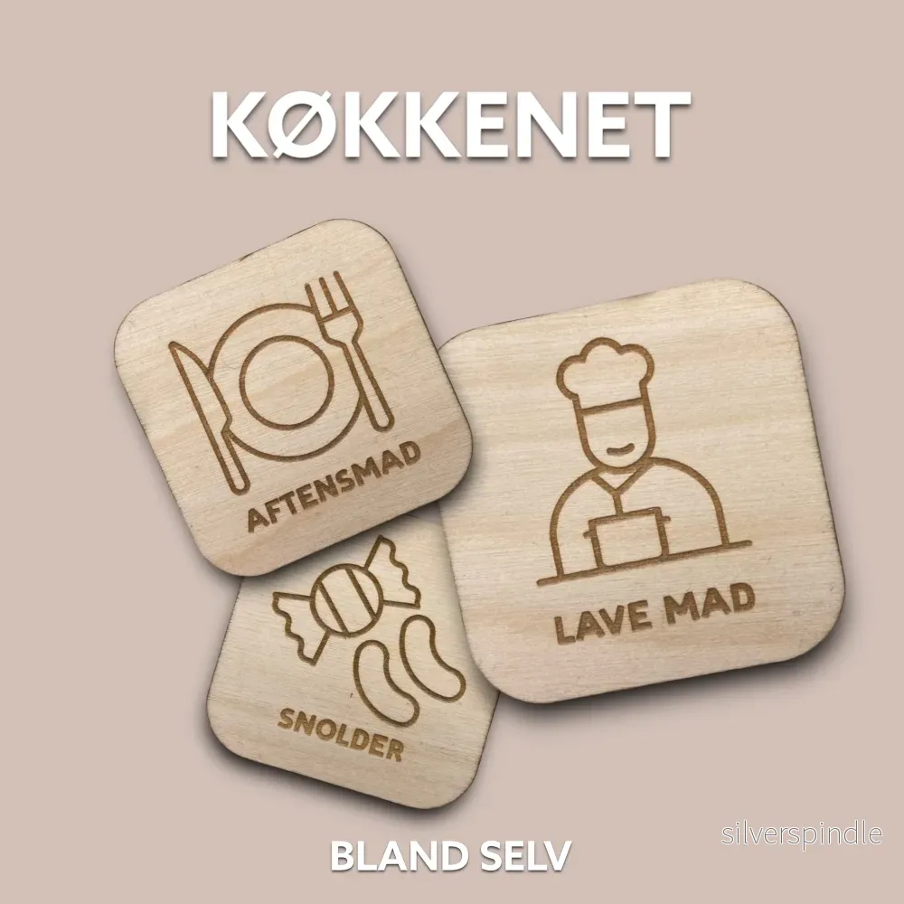 Köket - blanda bitarna själv