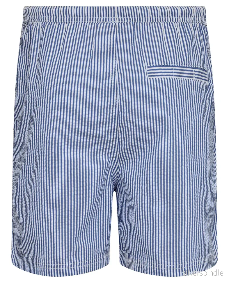 BS Bahia Regular Fit Badbyxor - Blue/White - Bild 2