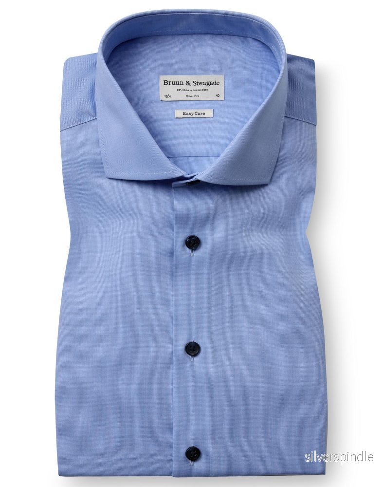 BS Soto Slim Fit Skjorta - Blue