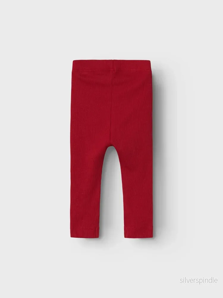 Röda Baby Leggings - Bild 2