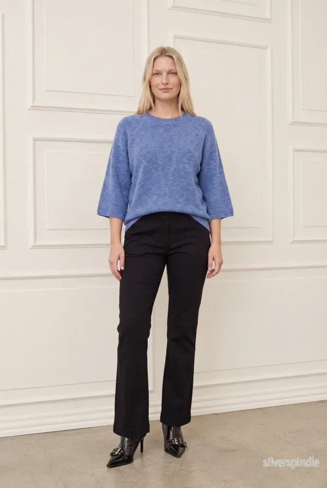 Anna s/s Pullover - Bluish - Bild 3