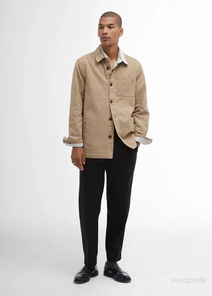 Barbour Washed Overshirt Herr - Bild 3