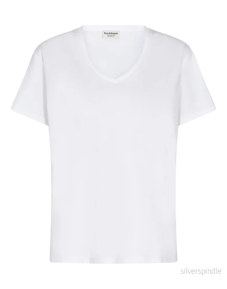 BS Adrianne Regular Fit T-shirt – White