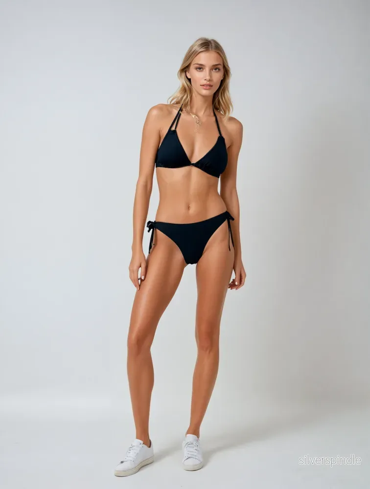 Sophie | Elegant Justerbar Triangelbikini för Sommaren